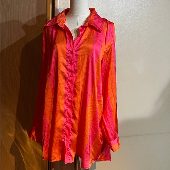 Nasty Gal Bold Orange and Pink sleepwear - Picture 3 of 3